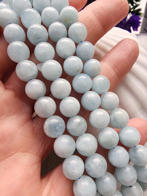 8 MM AAA Akuamarin Doğal Taş - Görsel 2