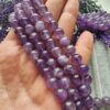 8 Mm Aaa Ametist Dogal Tas Dizi