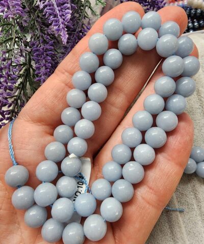 8 Mm Aaa Angelite Dogal Tas