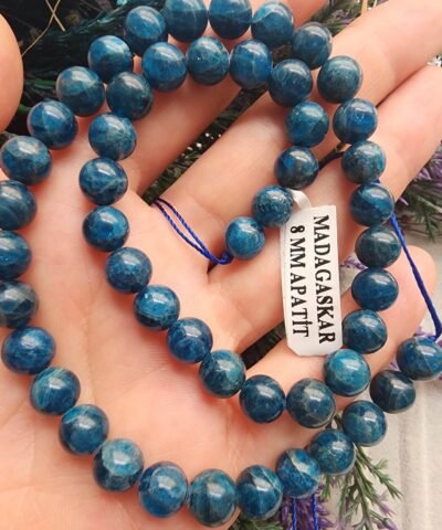 8 MM AAA Madagaskar Apatit Doğal Taş