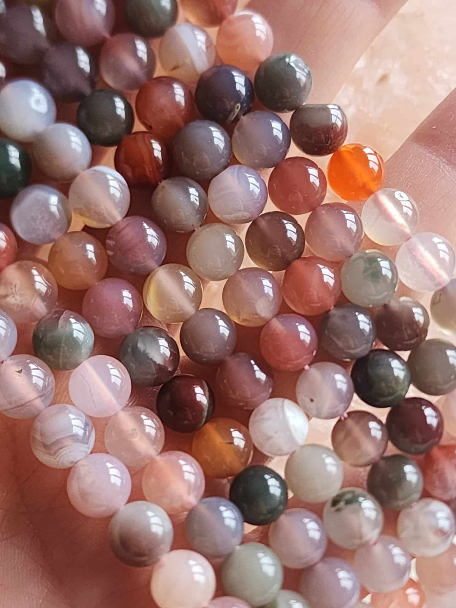 8 Mm Aaa Mix Akik Tasi