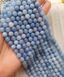 8 MM Küre Akuamarin Ceyt Kuvars Taşı