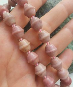 8 MM Amorf Bombeli Arpa Rodonit Taşı