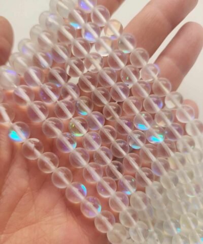 Alternative view of 8 MM Küre Aura Kuvars Taşı