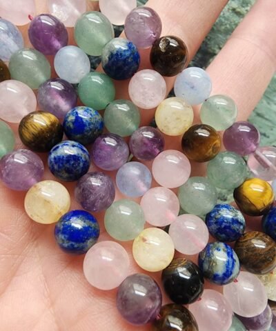8 MM Çakra Orjinal Doğal Taş