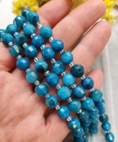 8 MM Çokgen Apatit Kuvars Taşı