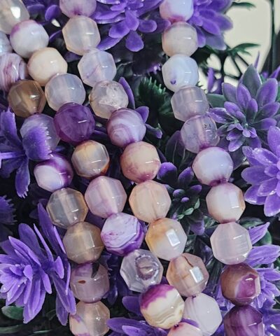 8 Mm Cokgen Mor Akik Dogal Tasi