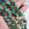 8 Mm Cokgen Yesil Akik Dogal Tasi 2
