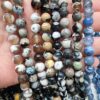 8 Mm Damarli Akik Dogal Tas Boncuk 4
