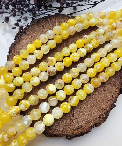 8 Mm Damarli Akik Dogal Tas Boncuk 503 1