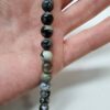 8 Mm Damarli Akik Dogal Tas Boncuk 505