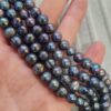 8 Mm Dogal Siyah İnci Barok 2