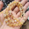 8 Mm Dunya Sitrin Dogal Tas Dizi