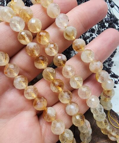8 Mm Dunya Sitrin Dogal Tas Dizi 3