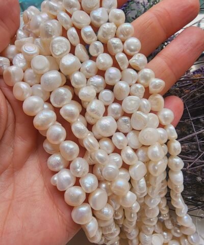 8 MM Ezik Doğal Barok İnci