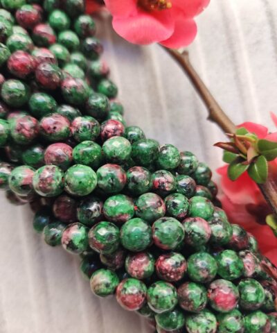 8 MM Faset Anyolit Ceyt Kuvars Taşı