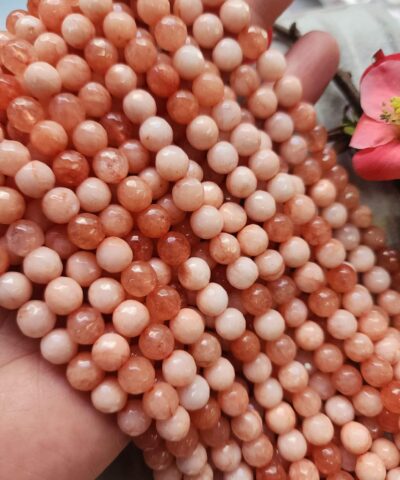 8 MM Faset Güneş Ceyt Kuvars Taşı