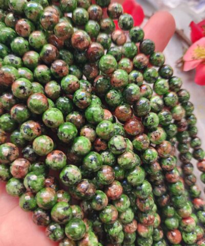 8 MM Faset Kan Ceyt Kuvars Taşı