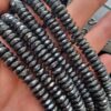 8 Mm Faset Kesim Rondela Hematit Dogal Tas