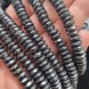 8 Mm Faset Kesim Rondela Hematit Dogal Tas 2