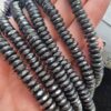 8 Mm Faset Kesim Rondela Hematit Dogal Tas 3