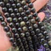 8 Mm Fasetli Obsidyen Tasi 4