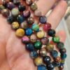 8 Mm Fasetli Renkli Kaplan Gozu Tasi 3