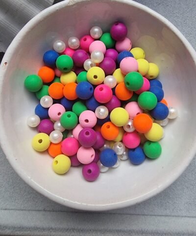 8 MM Fosforlu Plastik Boncuk