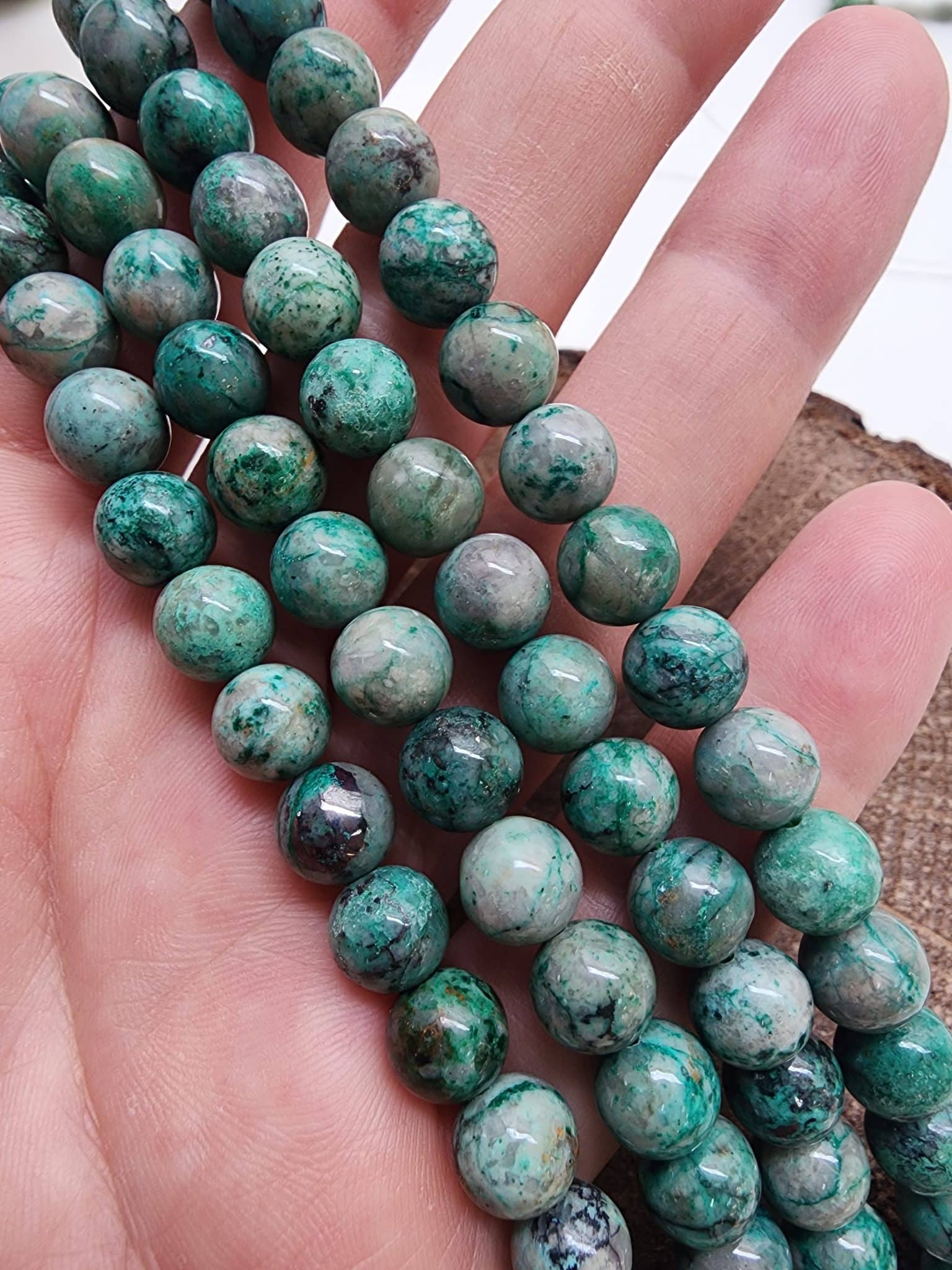 8 MM Güney Amerika Krizokol Taşı AAA