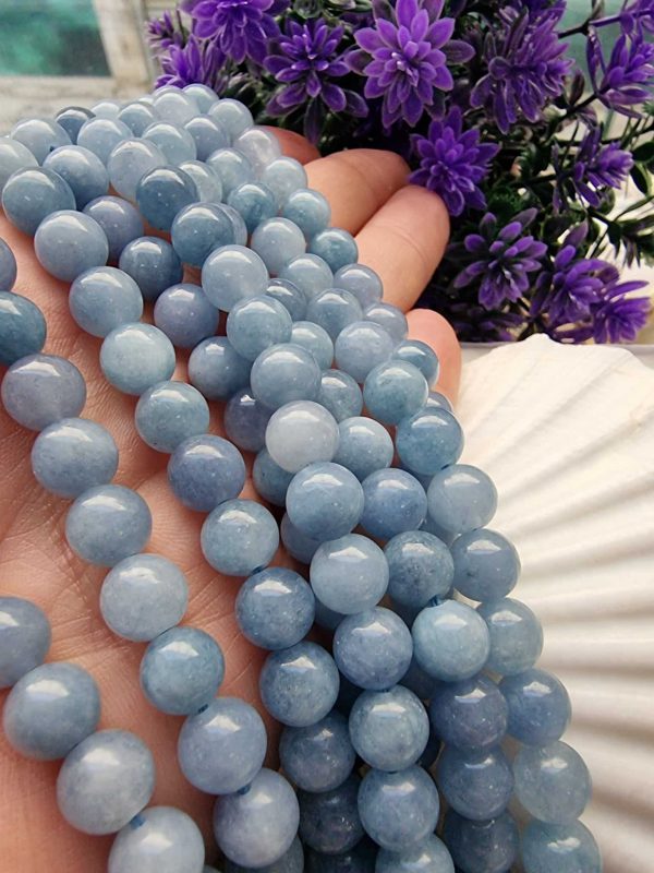 8 Mm İndigo Kuvars Dizi Dogal Tas 3