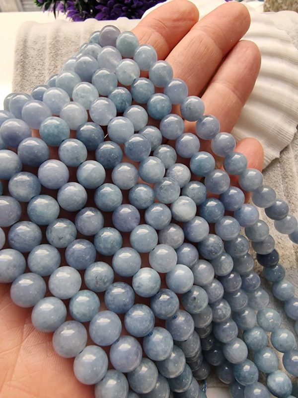 8 Mm İndigo Kuvars Dizi Dogal Tas 4