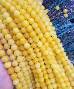 8 MM Küre Açık Sitrin Ceyt Kuvars Taşı