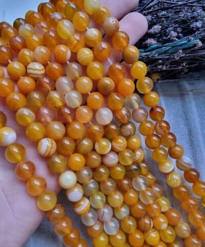 8 Mm Kure Soft Kahve Akik Tasi 2