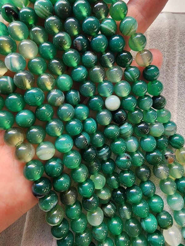 8 Mm Kure Yesil Akik Tasi 2