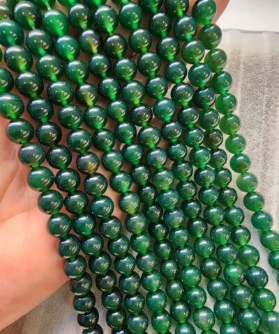 8 Mm Kure Yesil Akik Tasi