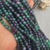 8 MM Küre Zümrüt Ceyt Kuvars Taşı