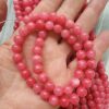 8 Mm Kuvars Rodokrozit Renkli Dogal Tas 2