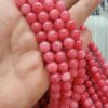 8 Mm Kuvars Rodokrozit Renkli Dogal Tas 4