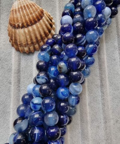 8 Mm Madagaskar Akik Dogal Tas Boncuk 502