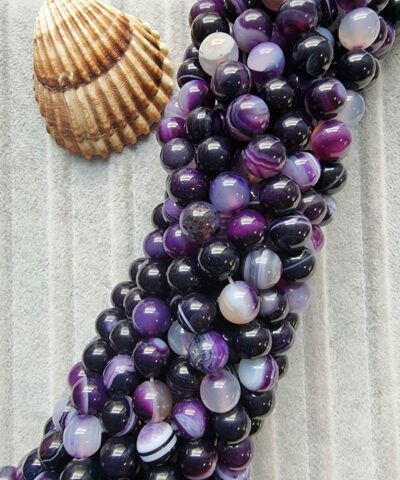 8 Mm Madagaskar Akik Dogal Tas Boncuk 511