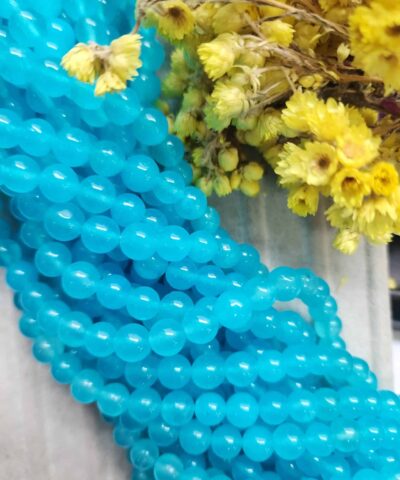 8 Mm Mavi Ceyt Kuvars Tasi