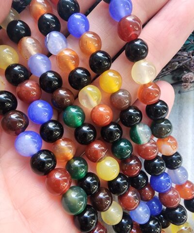 8 MM Mix Akik Taşı