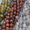8 Mm Orumcek Akik Dogal Tas Boncuk