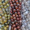 8 Mm Orumcek Akik Dogal Tas Boncuk 3