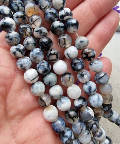 8 Mm Orumcek Akik Dogal Tas Boncuk 504