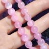 8 Mm Pembe Selenit Dogal Tas Dizi 2