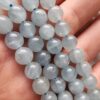 8 Mm Seffaf Akuamarin Dogal Tas Aaa 3