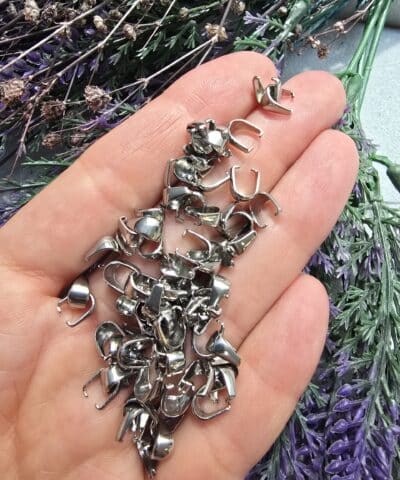 8 Mm Stainless Steel Celik Kolye Tepelik Aparati Gumus