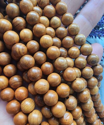 8 MM UD Sandal Ağacı Doğal Boncuk - 503