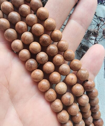 8 MM UD Sandal Ağacı Doğal Boncuk - 505